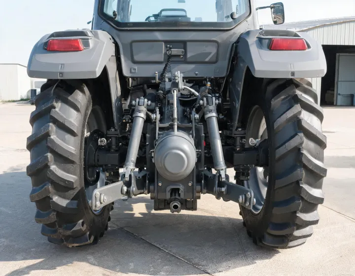 Tractor rear hitch and implement comparison