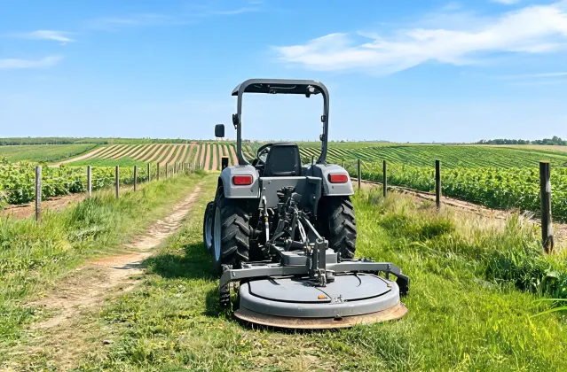 Farm turf maintenance access